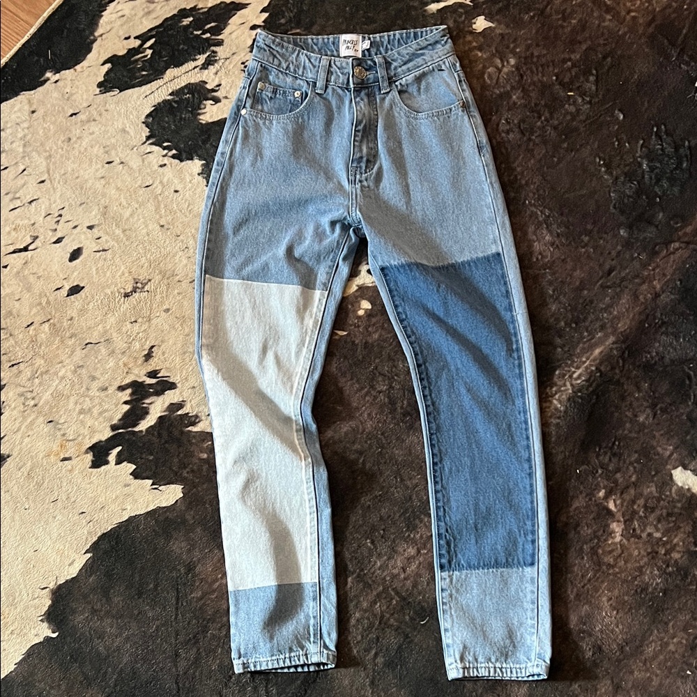 Princess Polly patchwork Jeans - image 1